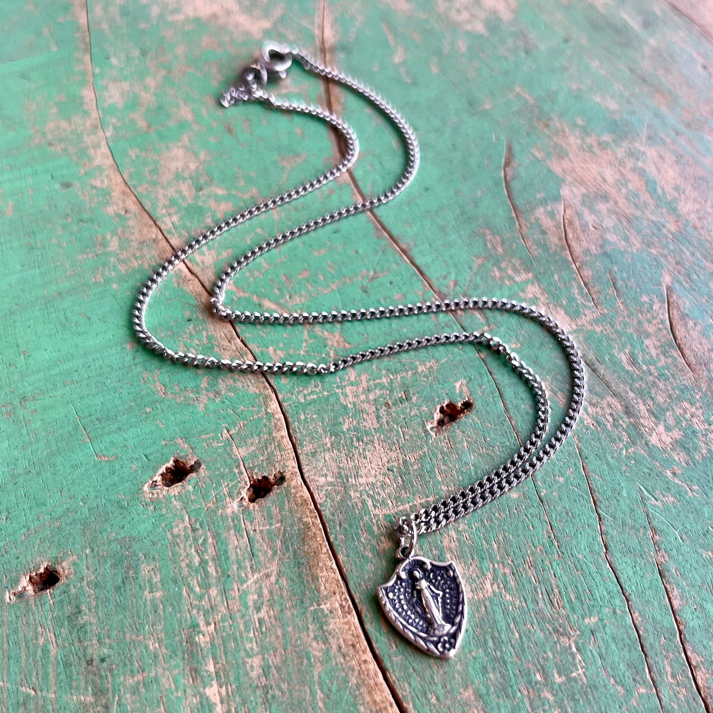 Shield Miraculous Medal Set