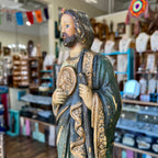 Distressed St Jude 11" Statue