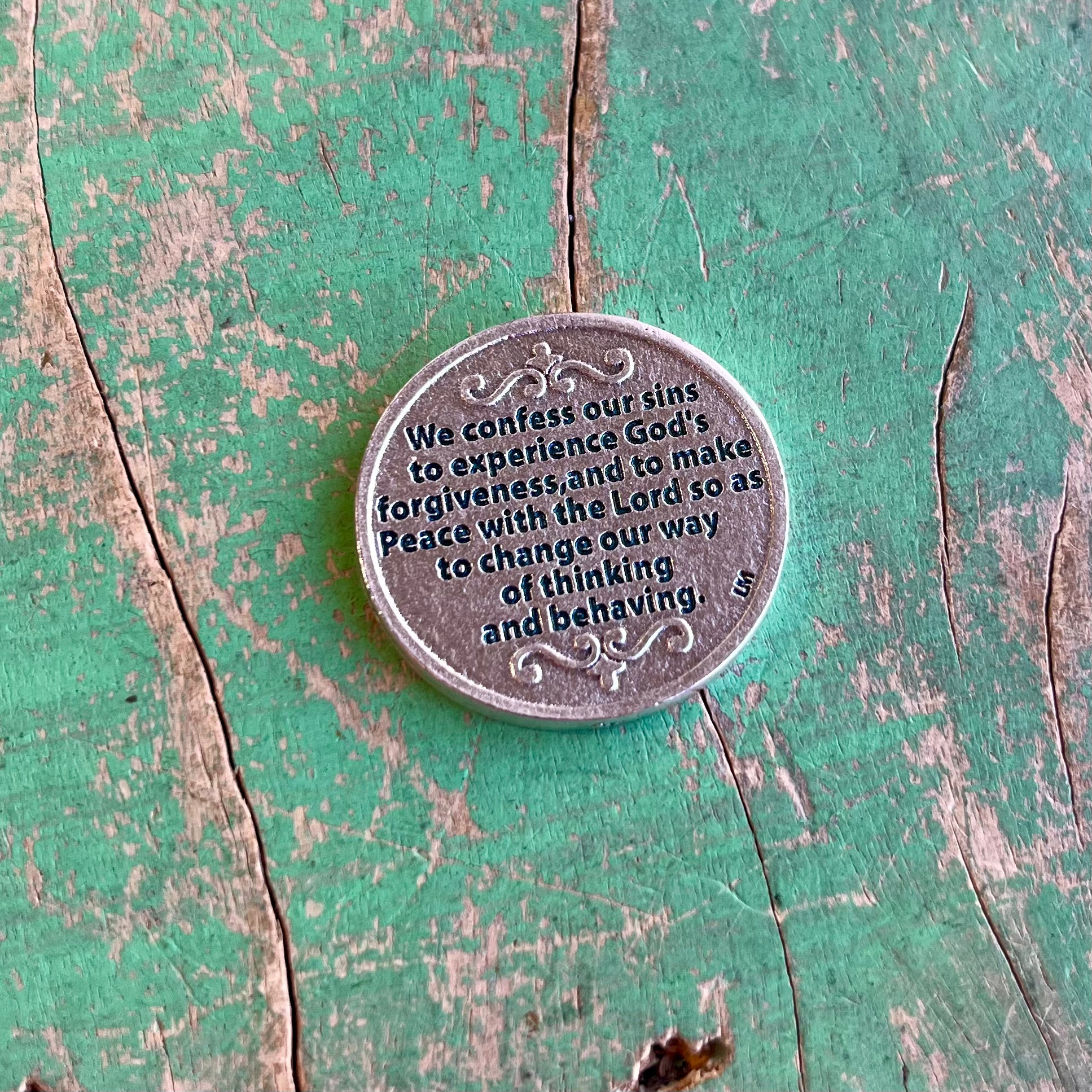 First Reconciliation Pocket Coins