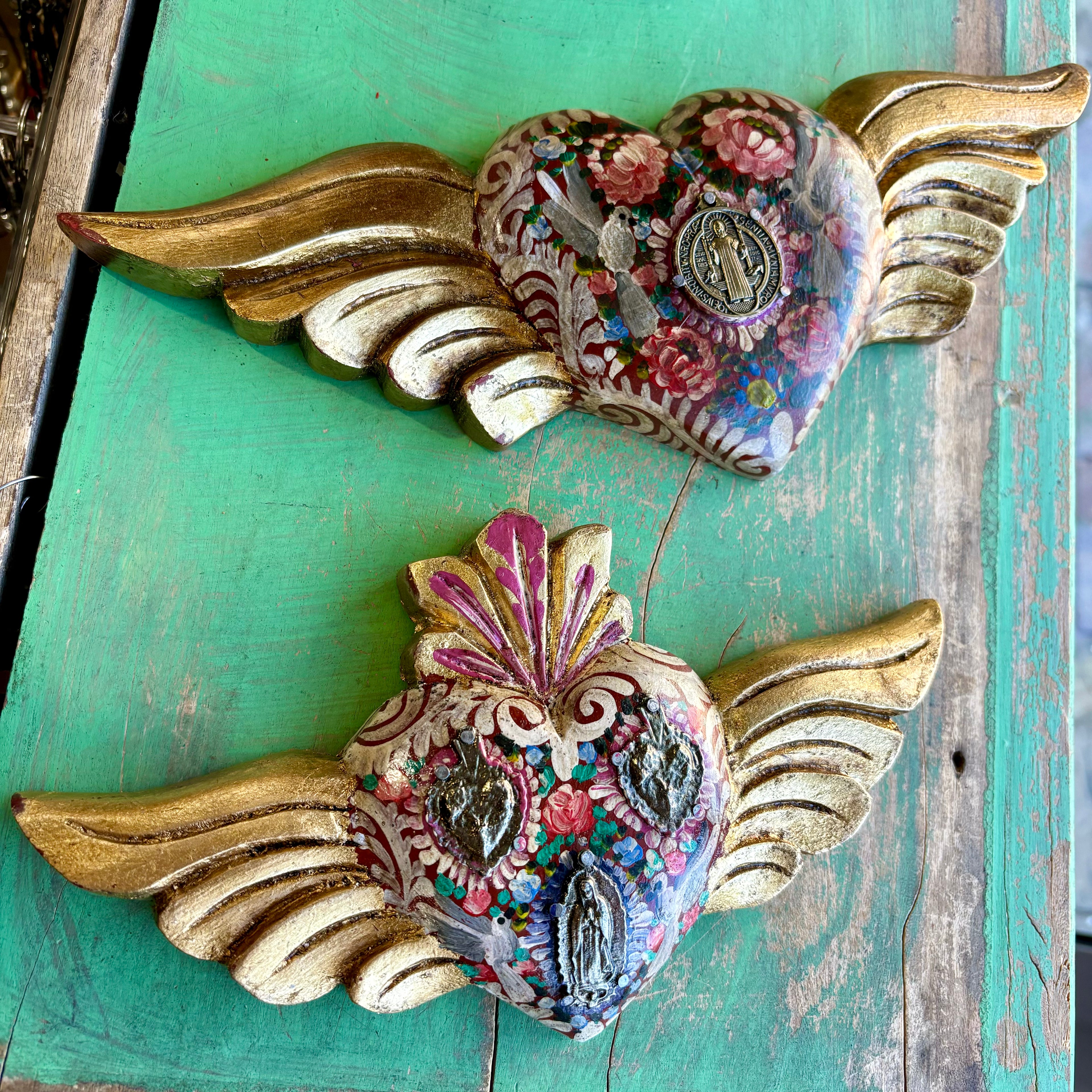 Paloma Milagros Corazon with Wings