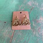Trinity Celtic Knot Necklace and Earrings