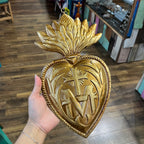 To Jesus Through Mary Sacred Heart Ornaments