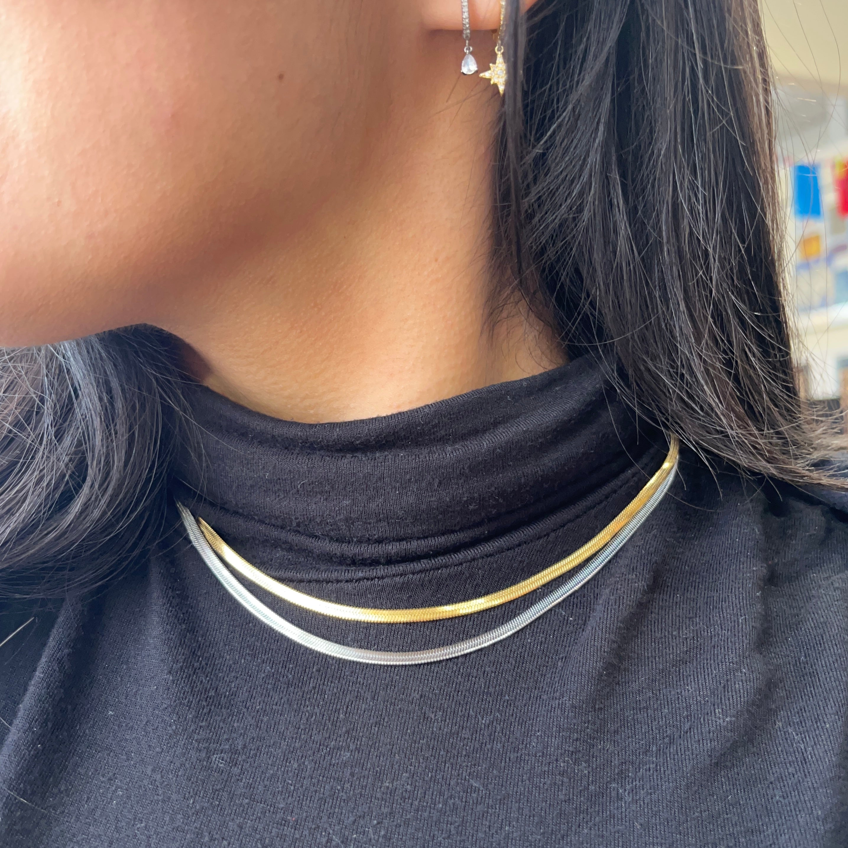 Stainless Steel Herringbone Chain