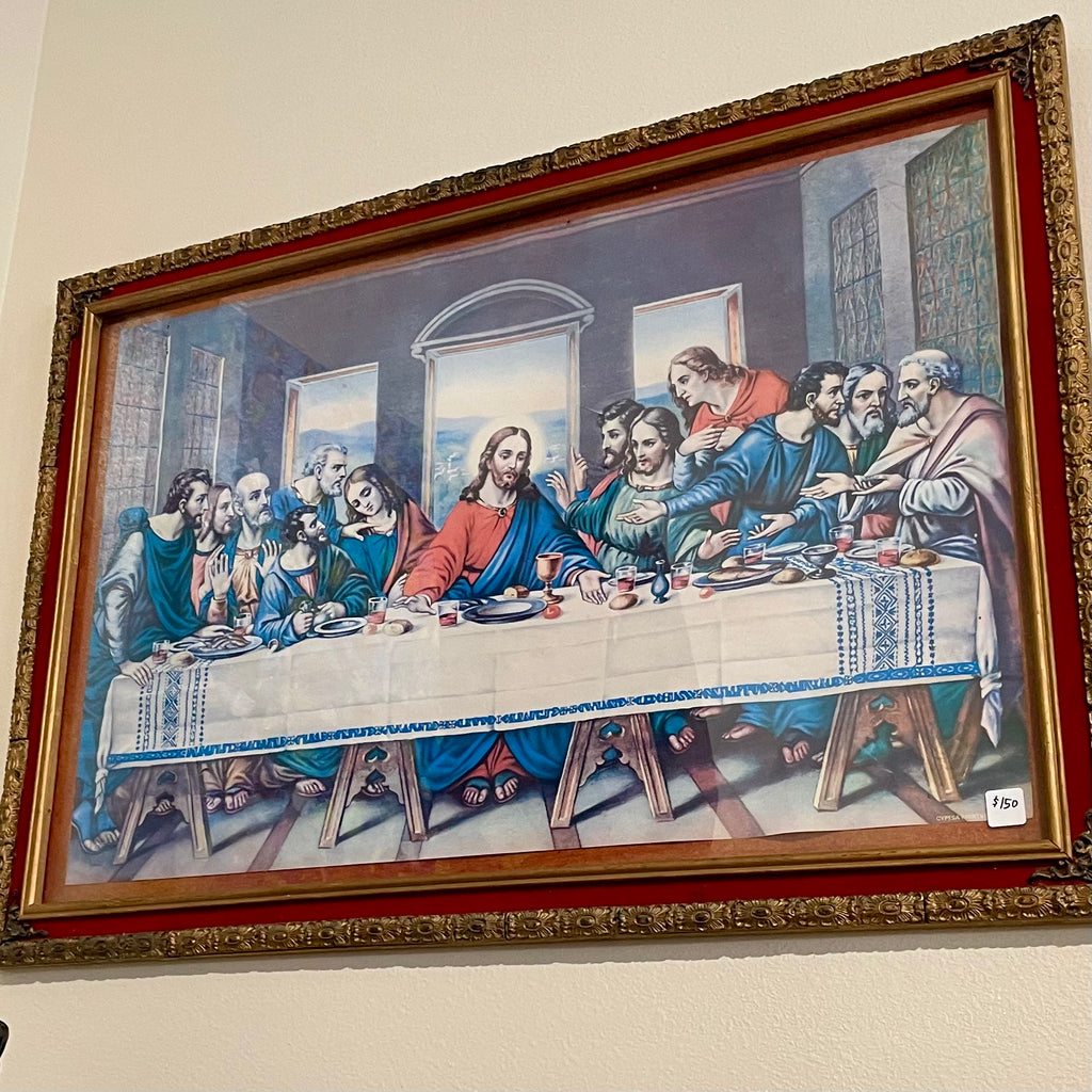Last Supper Framed Artwork