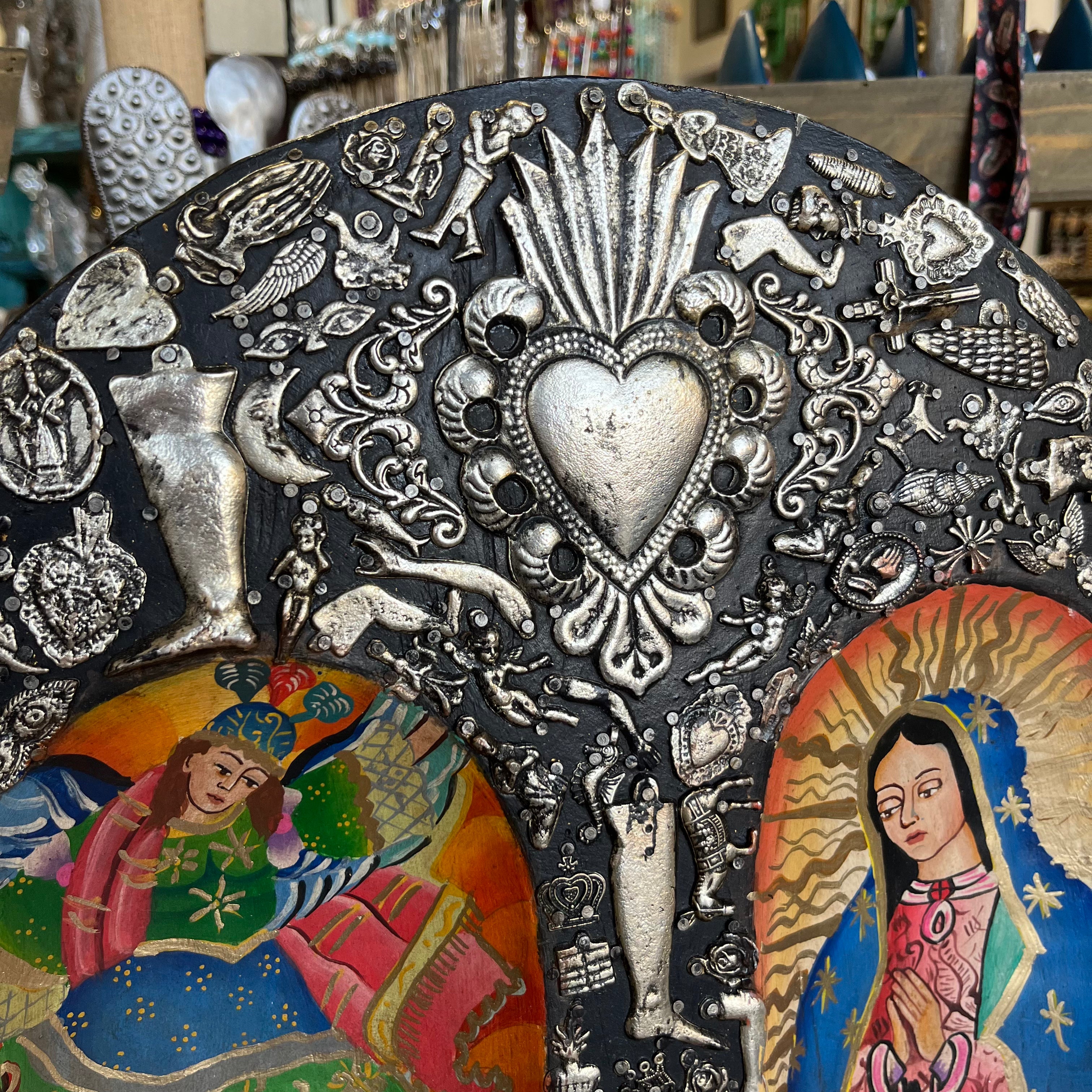 Four Nichos Milagros Retablo