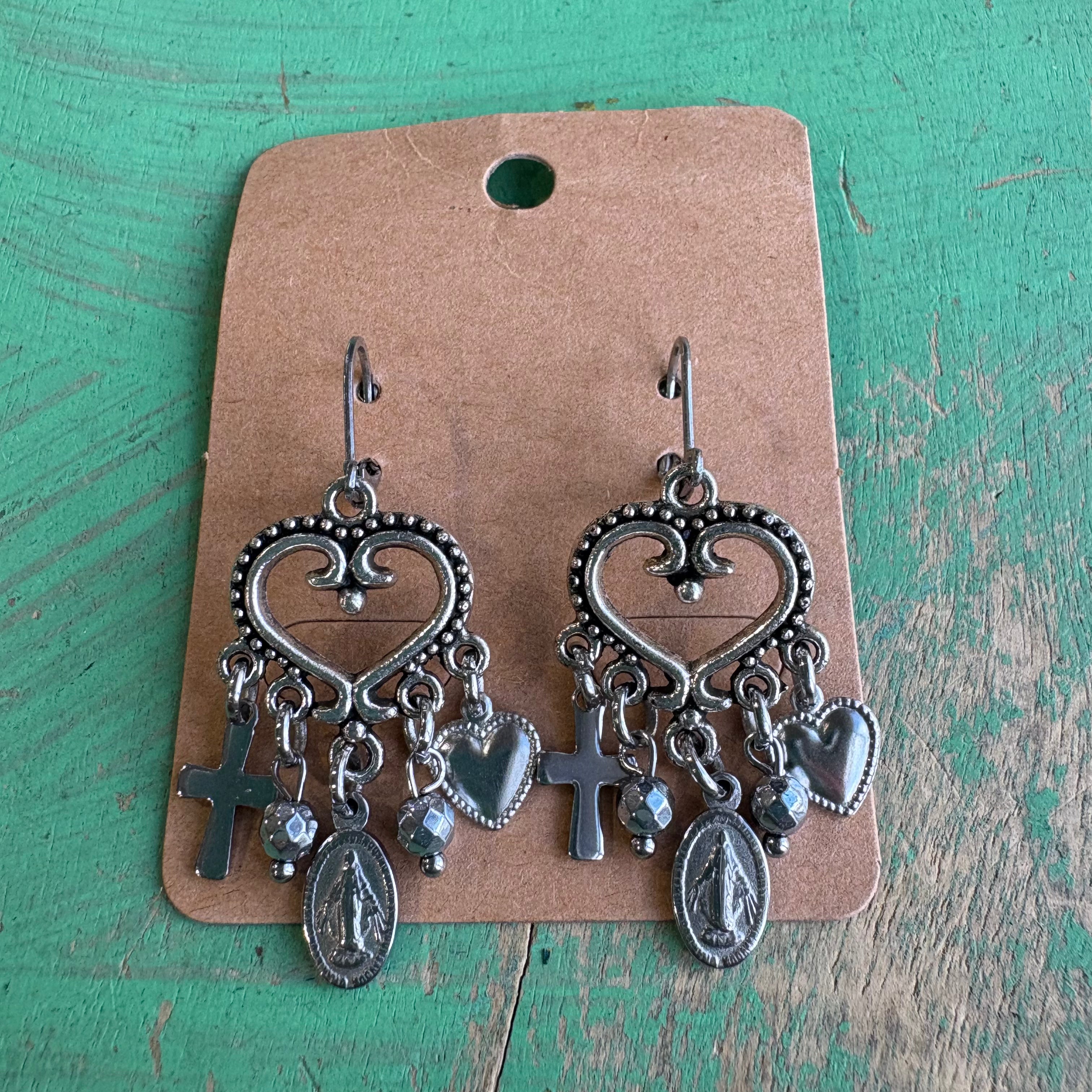 Saintly Love Earrings