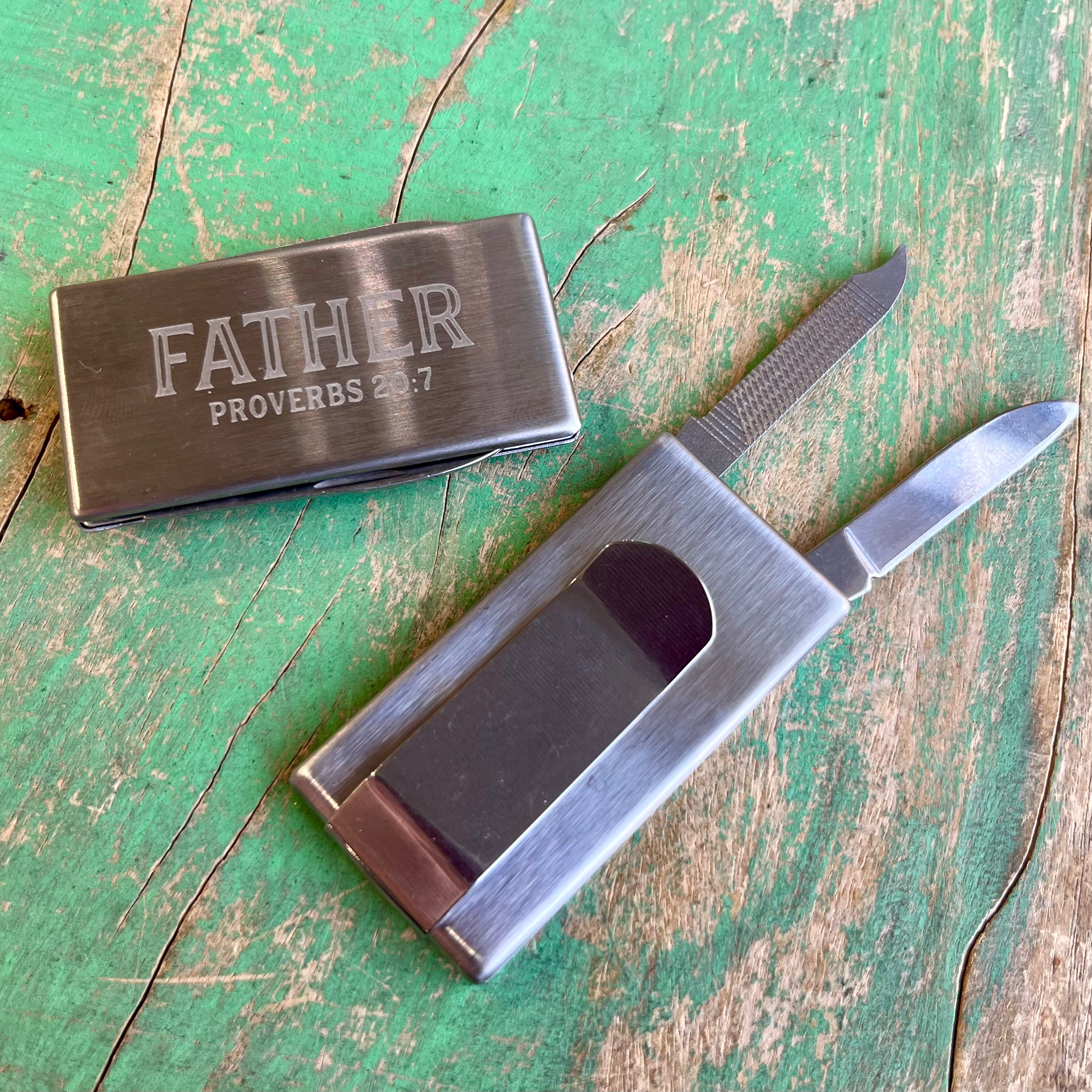 Father Money Clip/Tool