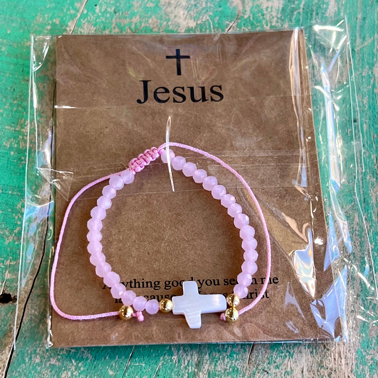 Jesus With Me Bracelet