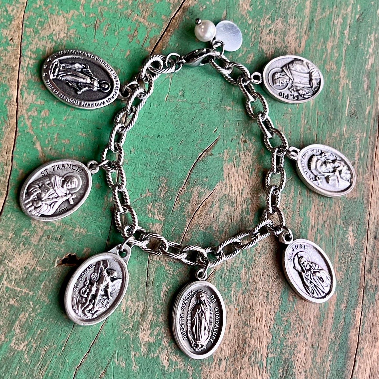 My Saints Charm Bracelet