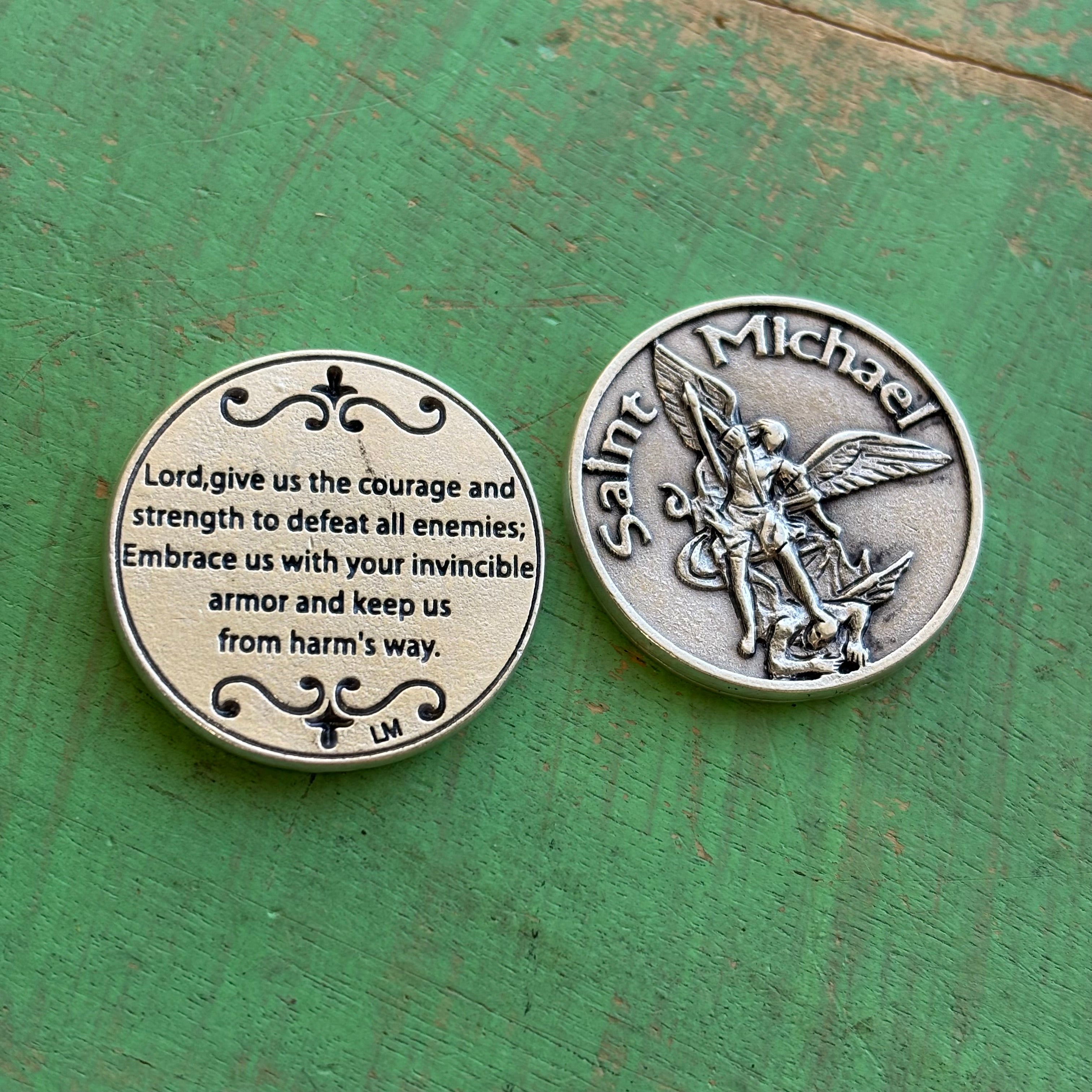St Michael Pocket Coins