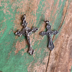 Sterling Silver Fancy Crucifix