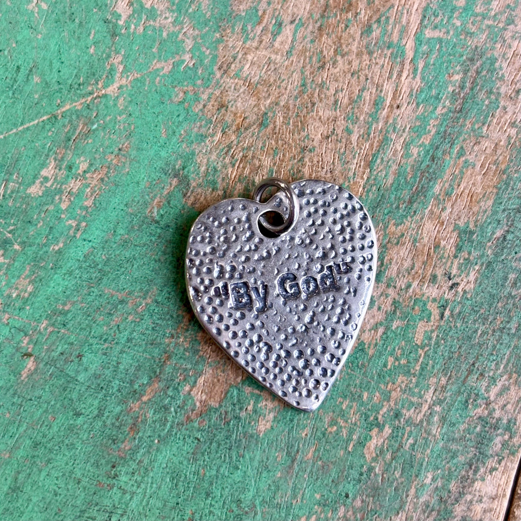 Sterling Silver Blessed Heart