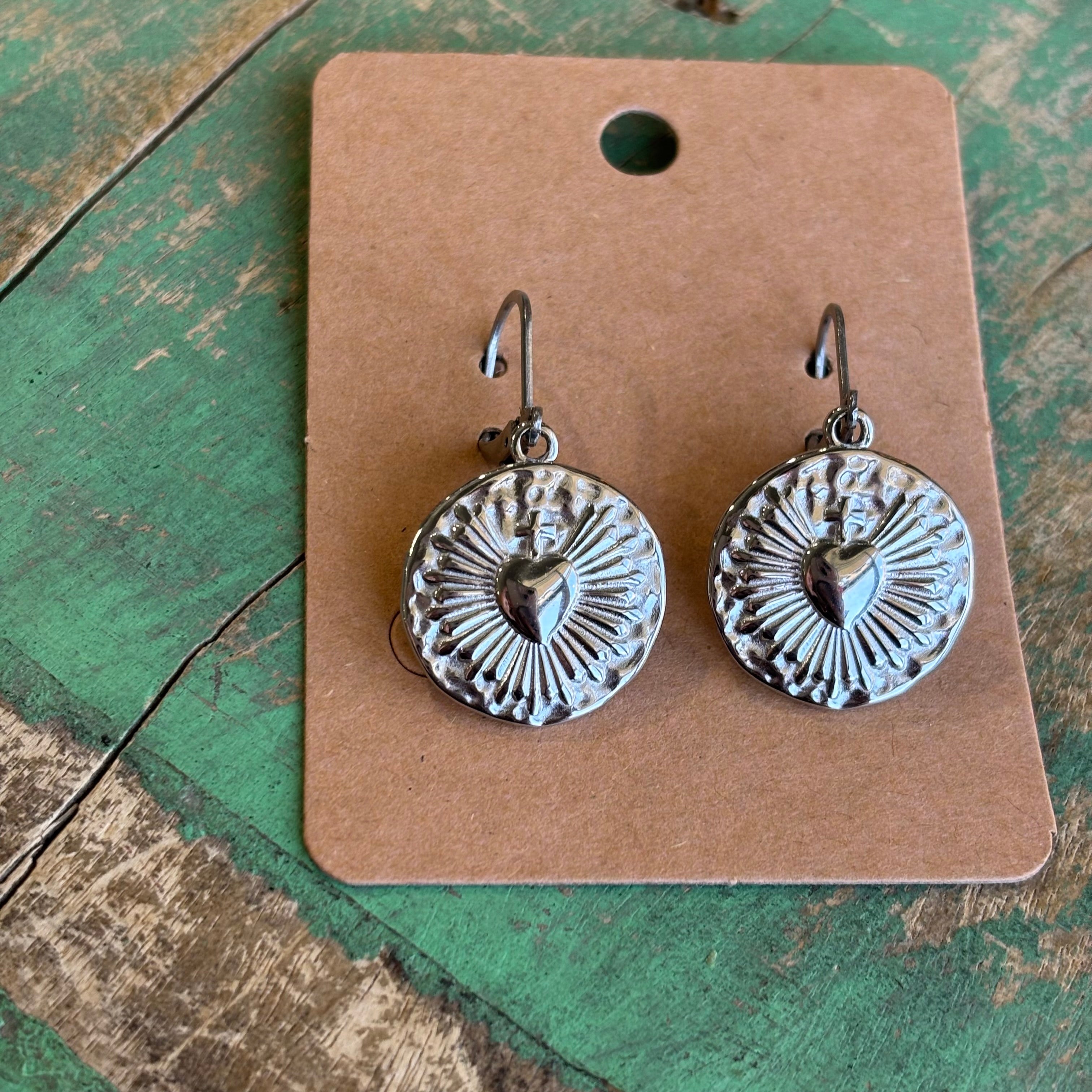 Round Rays Beaded Necklace or Earrings