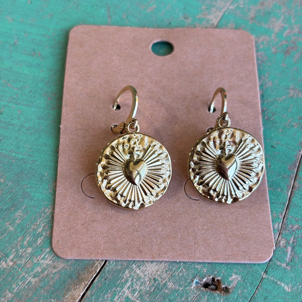 Round Rays Beaded Necklace or Earrings