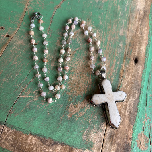 Peaceful Cross Necklace