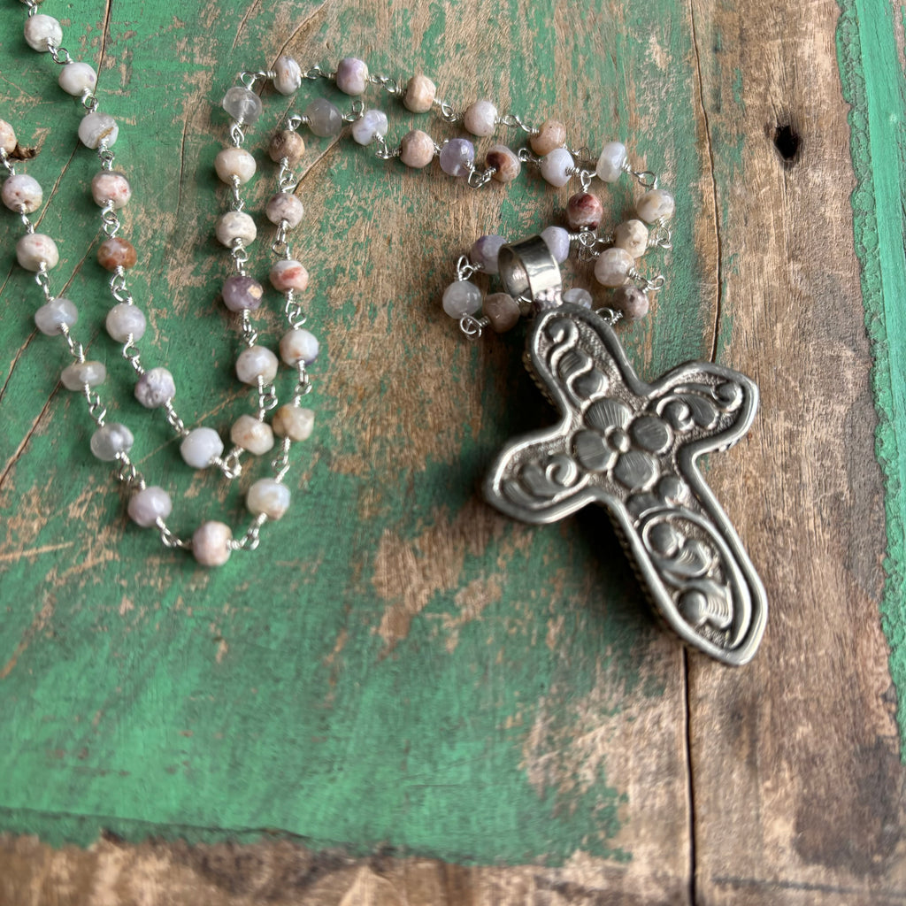Peaceful Cross Necklace