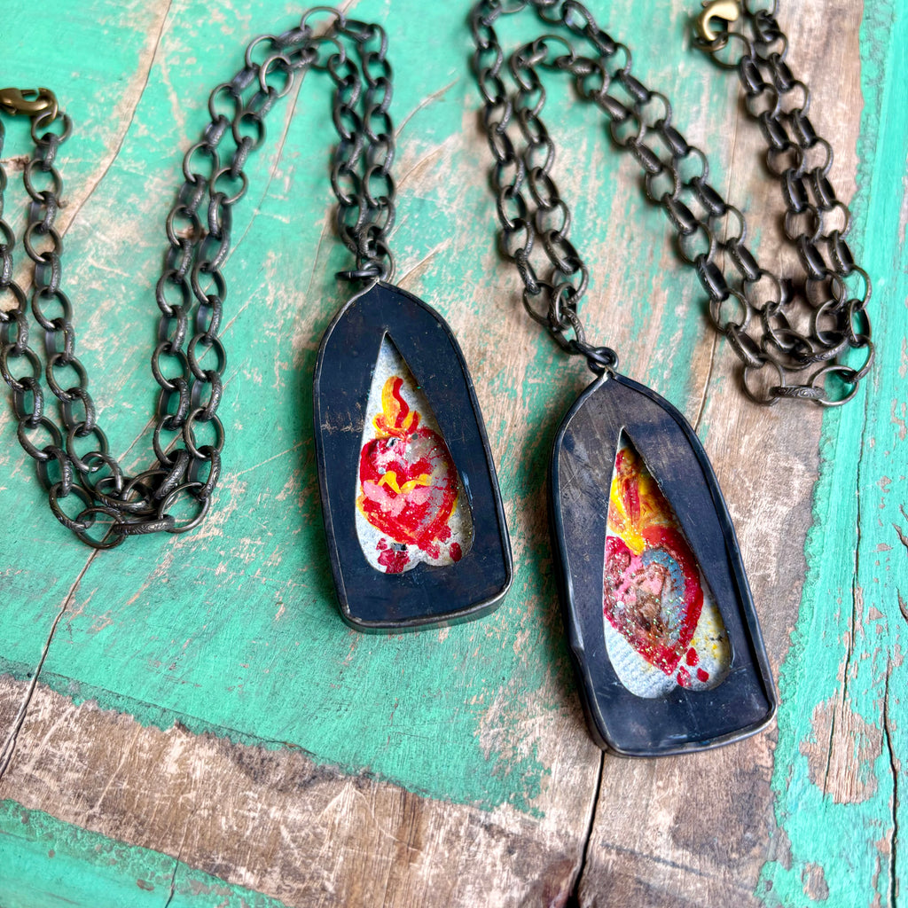 Lydia Art Bronze Necklace