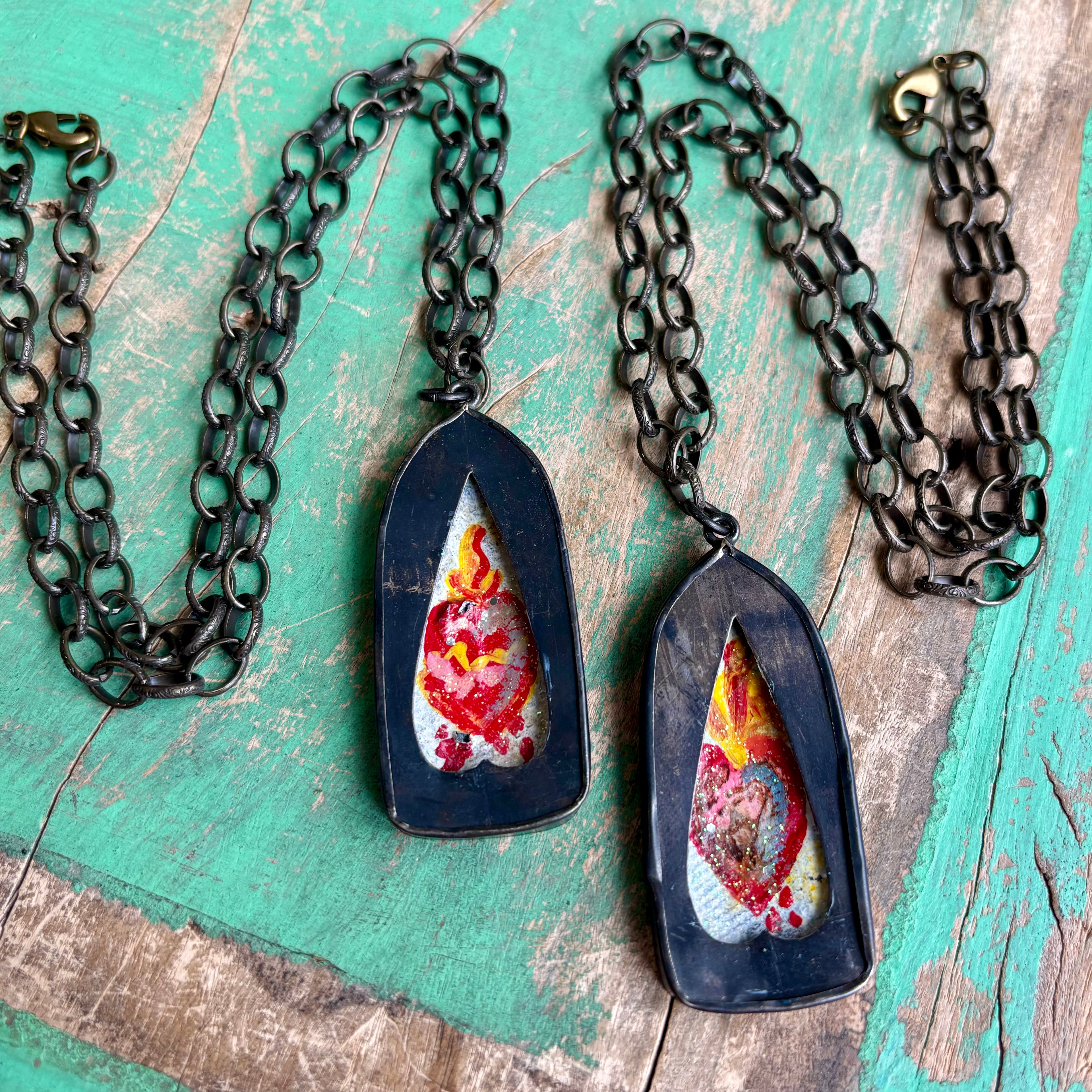 Lydia Art Bronze Necklace