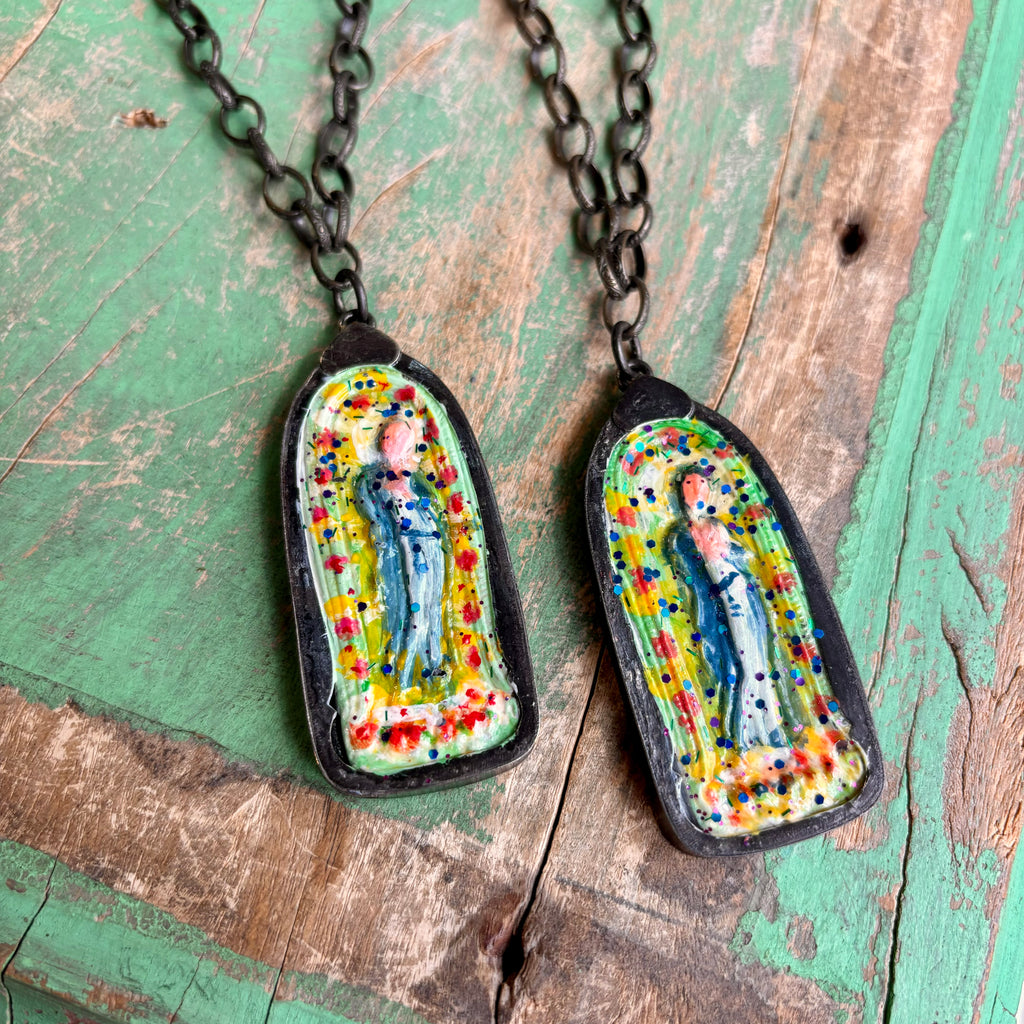 Lydia Art Bronze Necklace