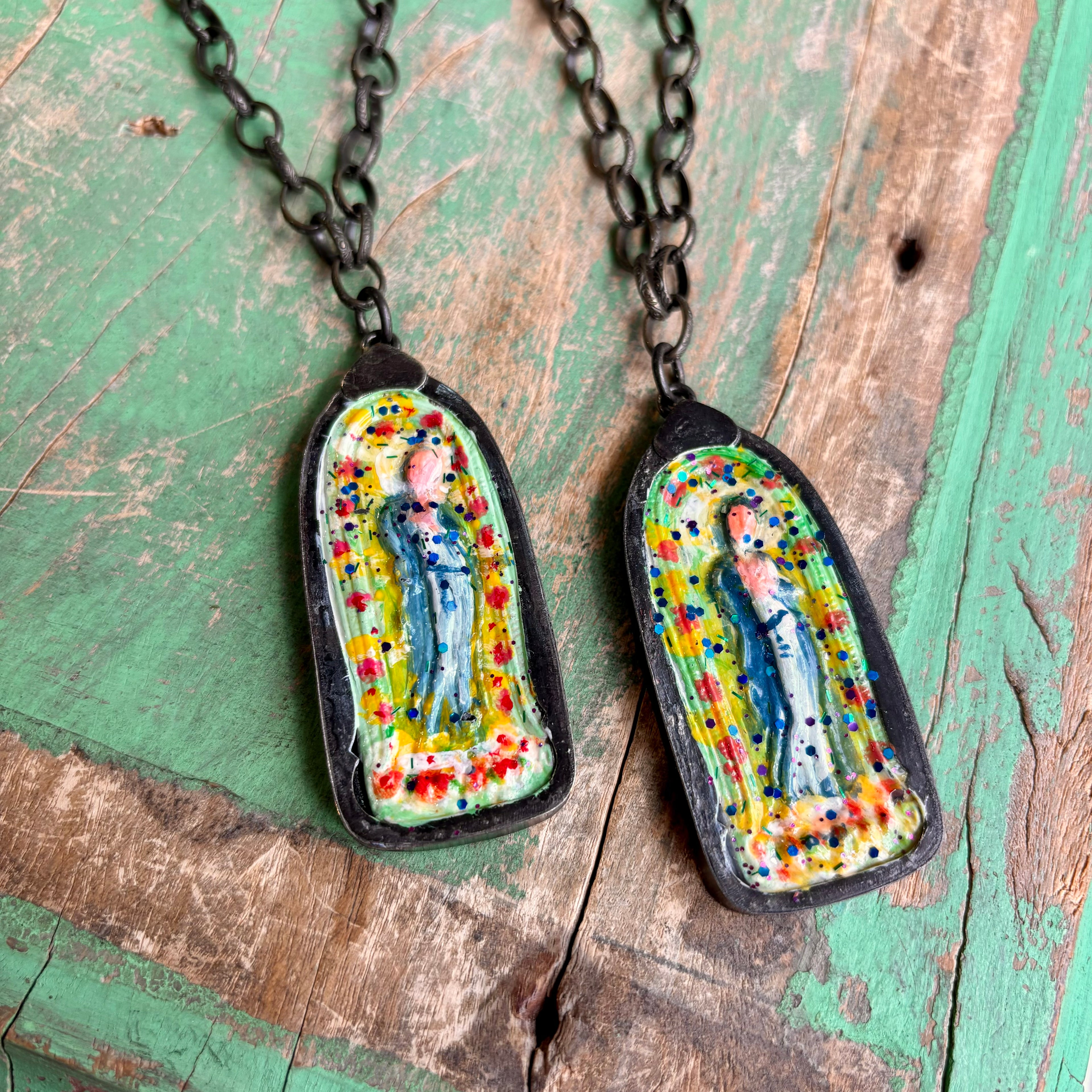 Lydia Art Bronze Necklace