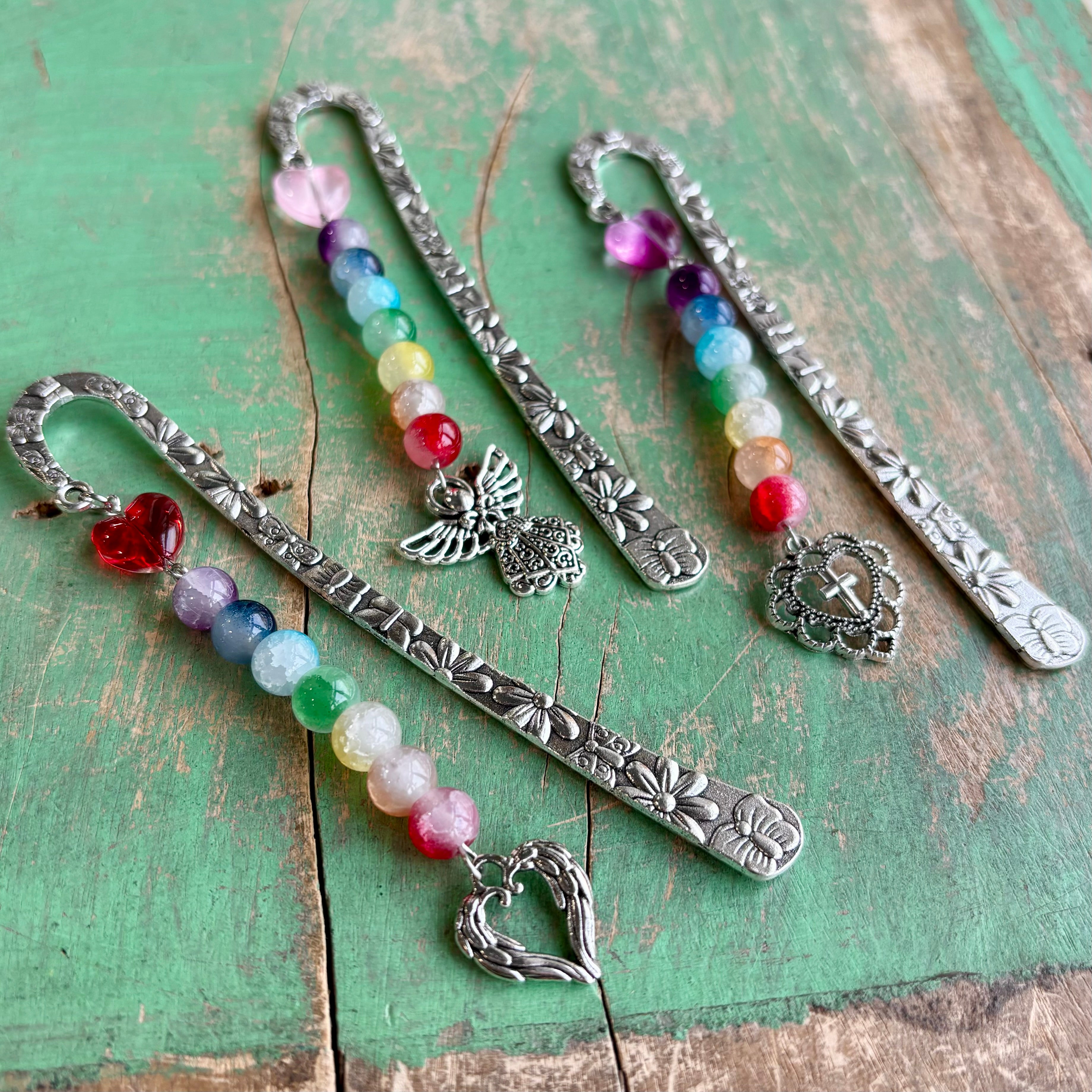 Lovely Angel Multicolor Bookmark