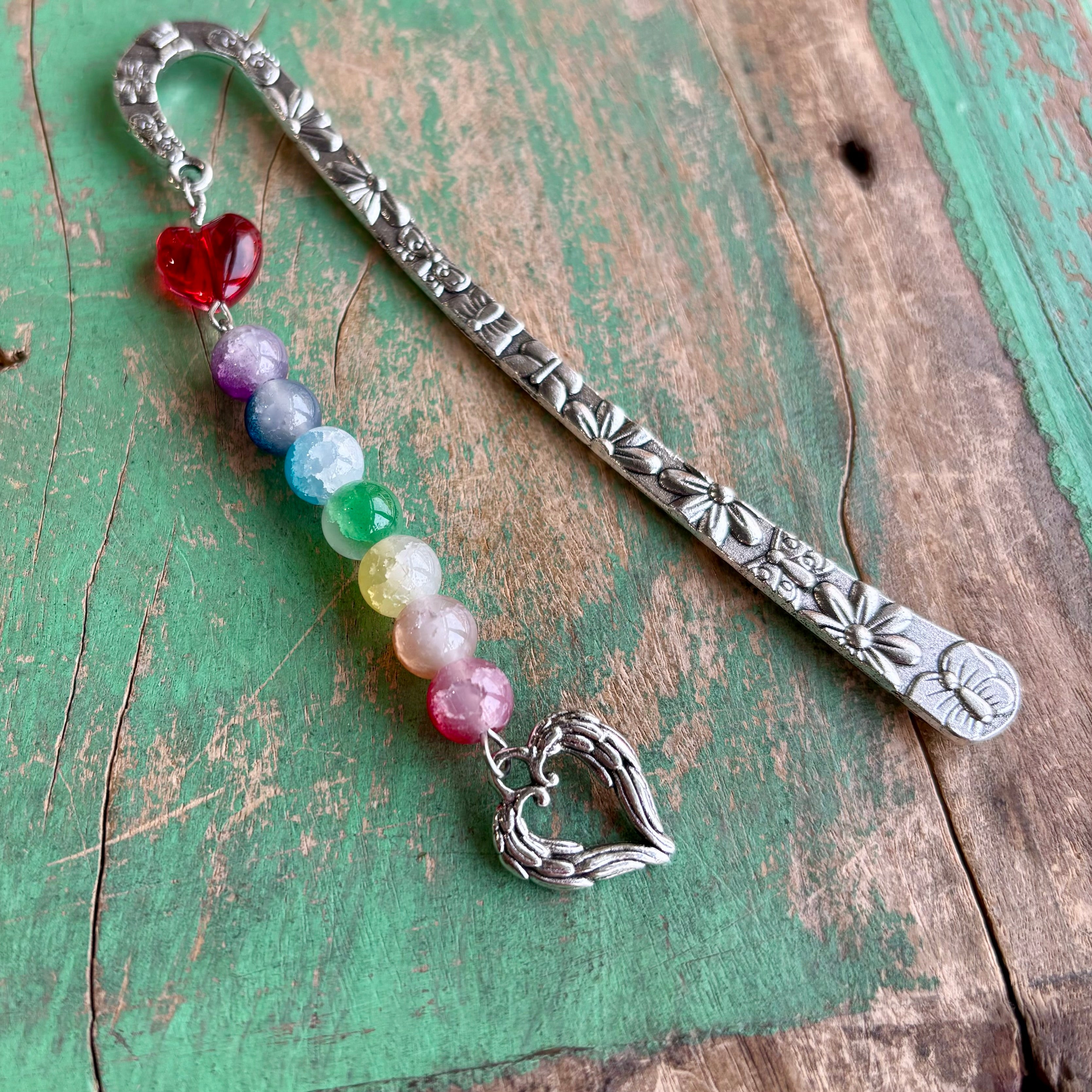 Lovely Angel Multicolor Bookmark