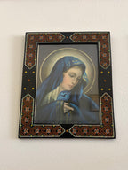Tramp Art with Religious Images