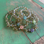 Crystal Mosaic Bracelet or Earrings