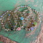 Crystal Mosaic Bracelet or Earrings