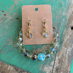 Crystal Mosaic Bracelet or Earrings