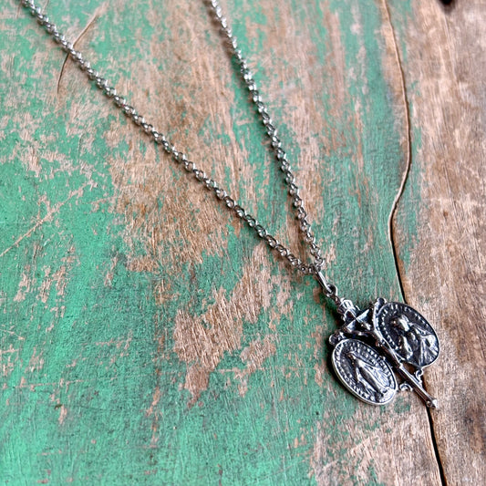 Sterling Silver Pardon Necklace