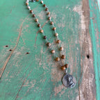 Reyna Natural Jasper Necklace or Earrings