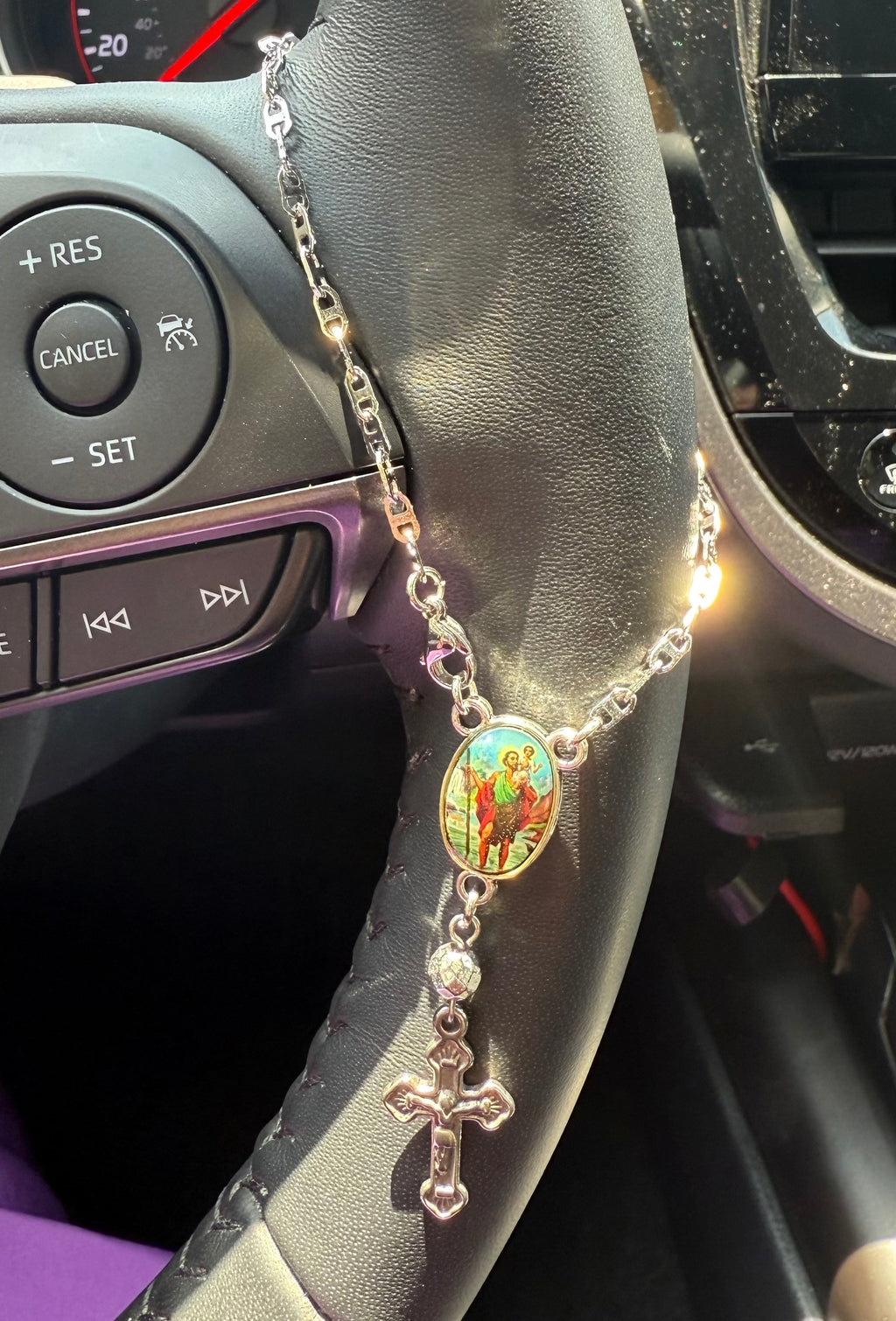 Car Steering Wheel Blessing