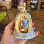 Bell Nativity LED Figurine