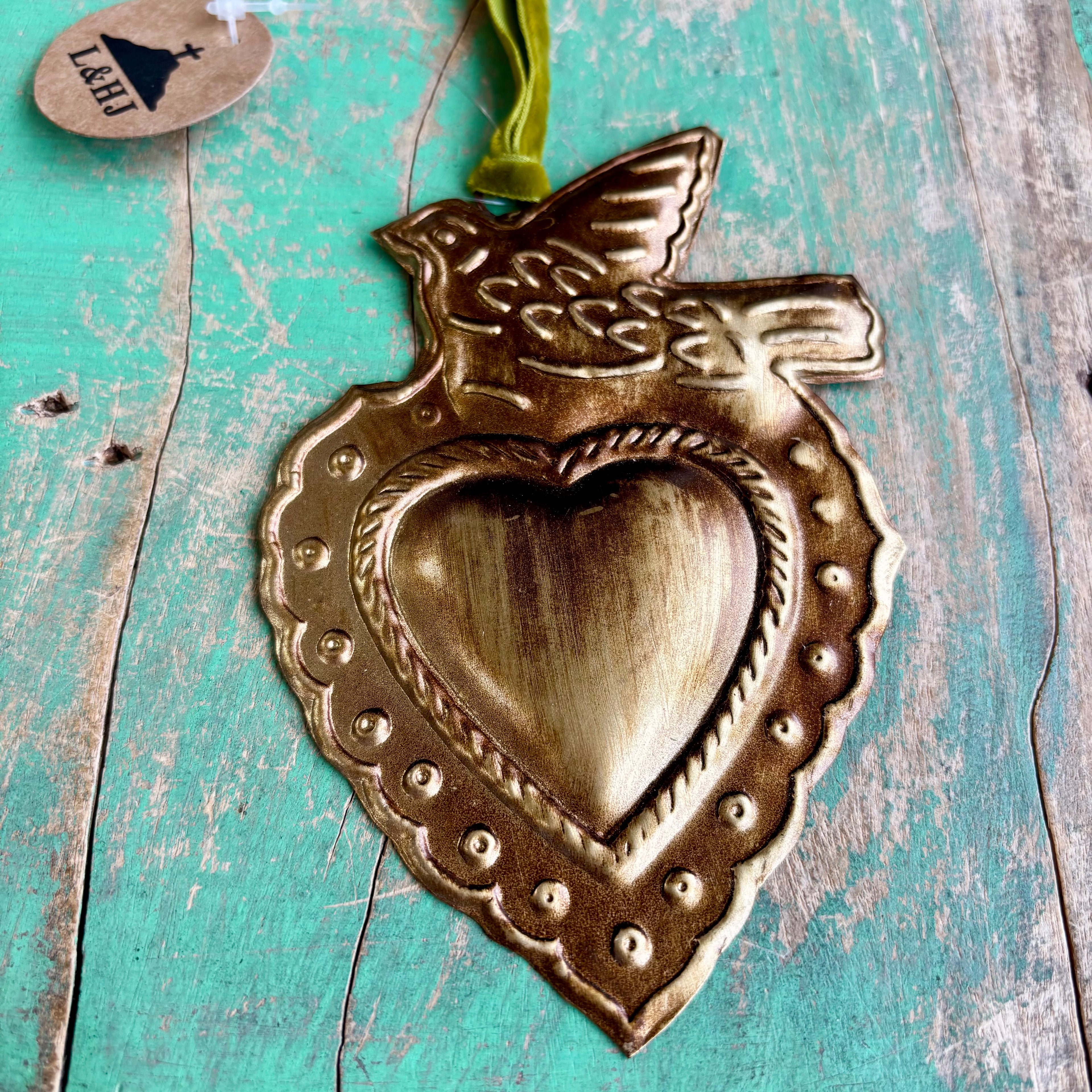 Holy Spirit Sacred Heart Ornament