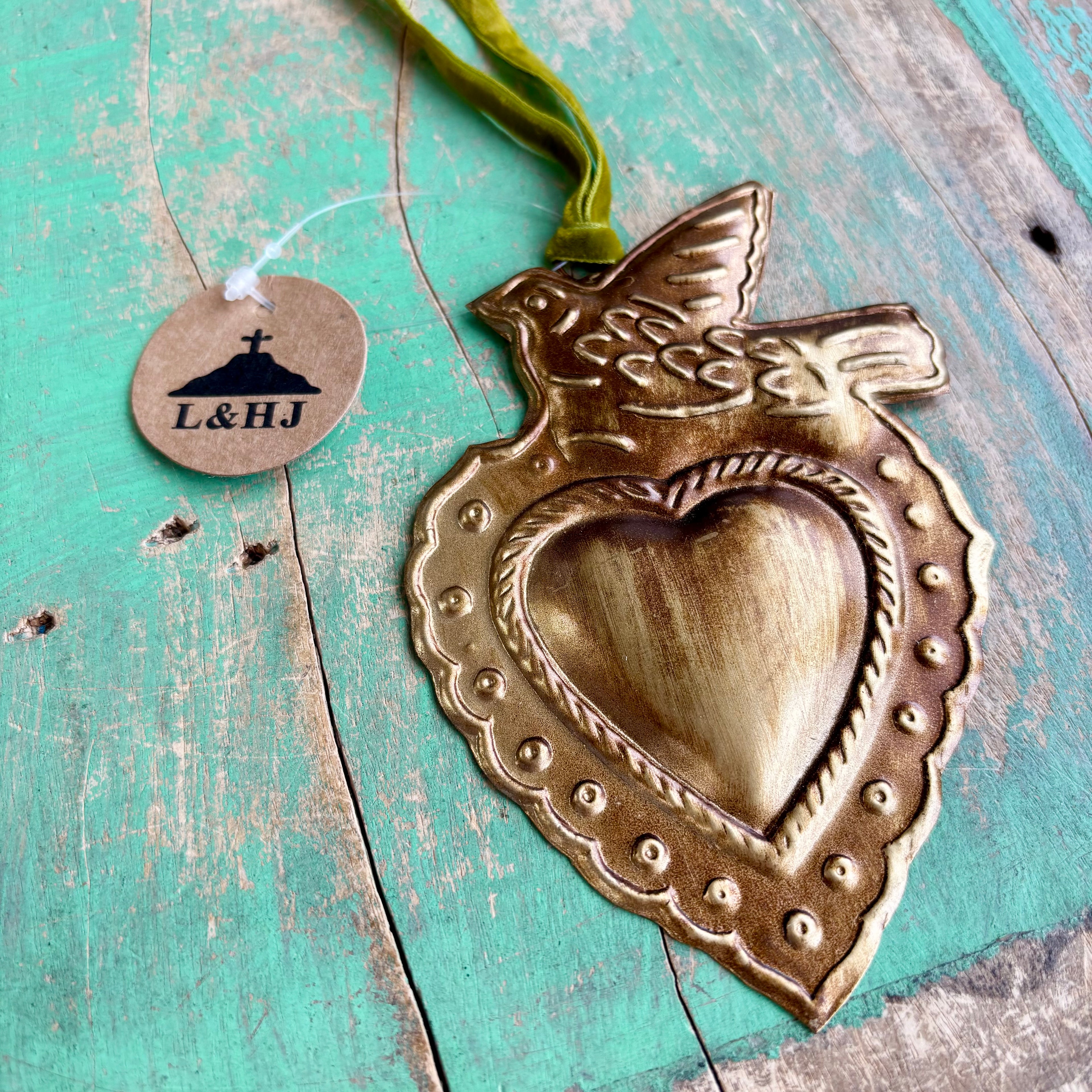 Holy Spirit Sacred Heart Ornament