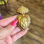 To Jesus Through Mary Sacred Heart Bubble Ornaments