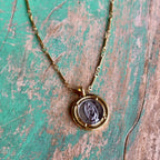 Two Tone OLG Bone Chain Necklace