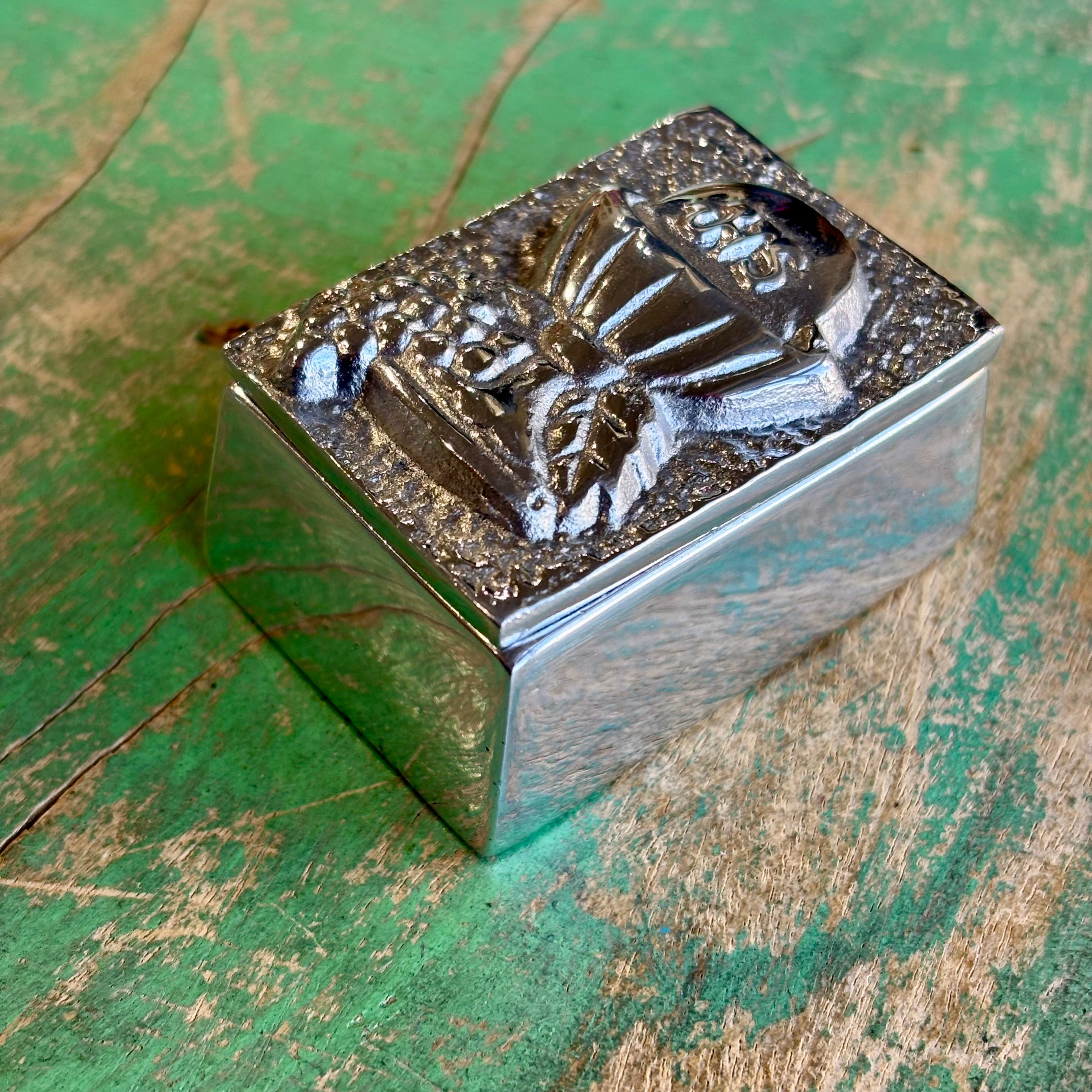 Pewter Mini Communion Box