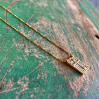 Holy Cross Scapular Inspired Necklace