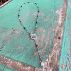 Our Lady of Mt Carmel Drop Necklace