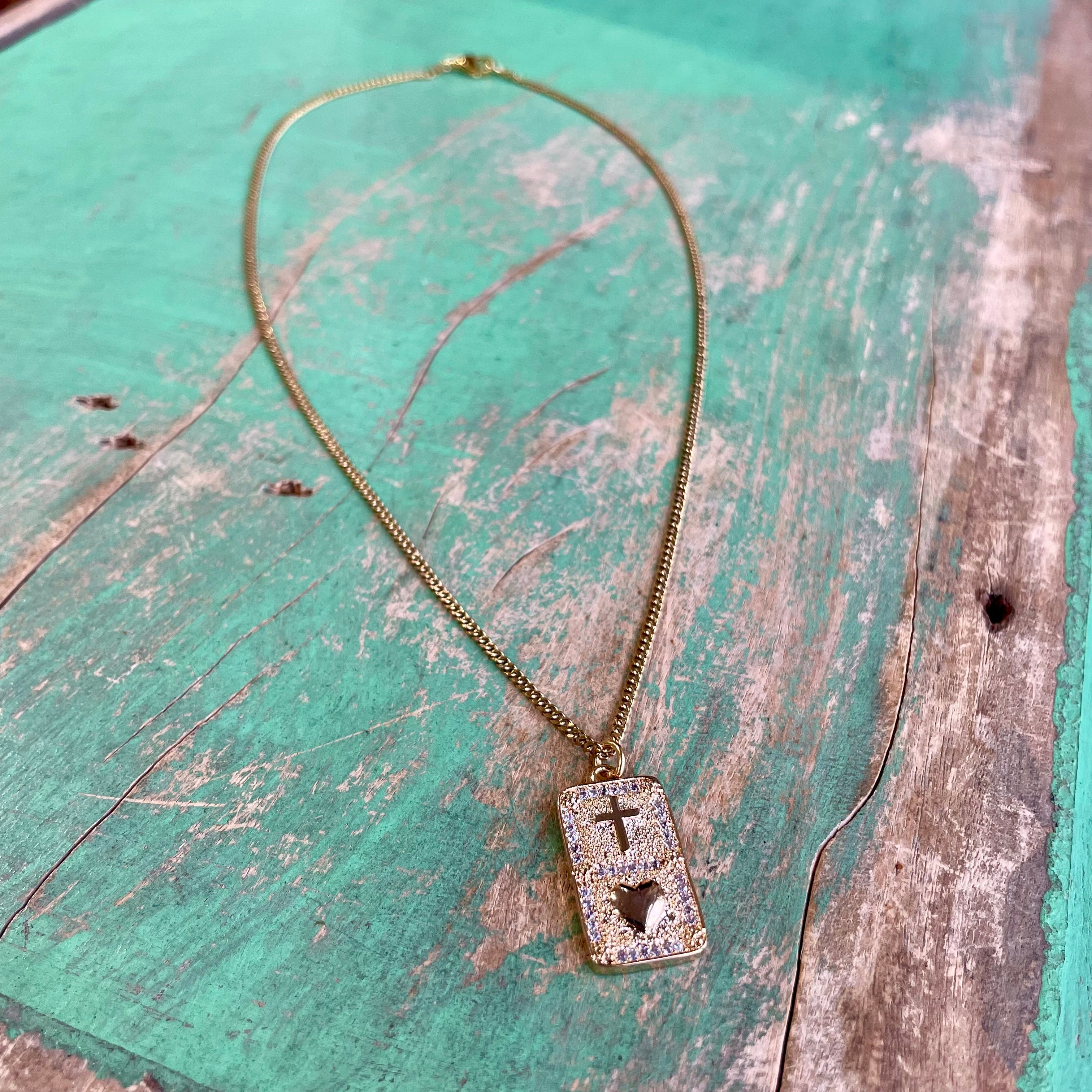 Love and Honor Jesus Chain Necklace