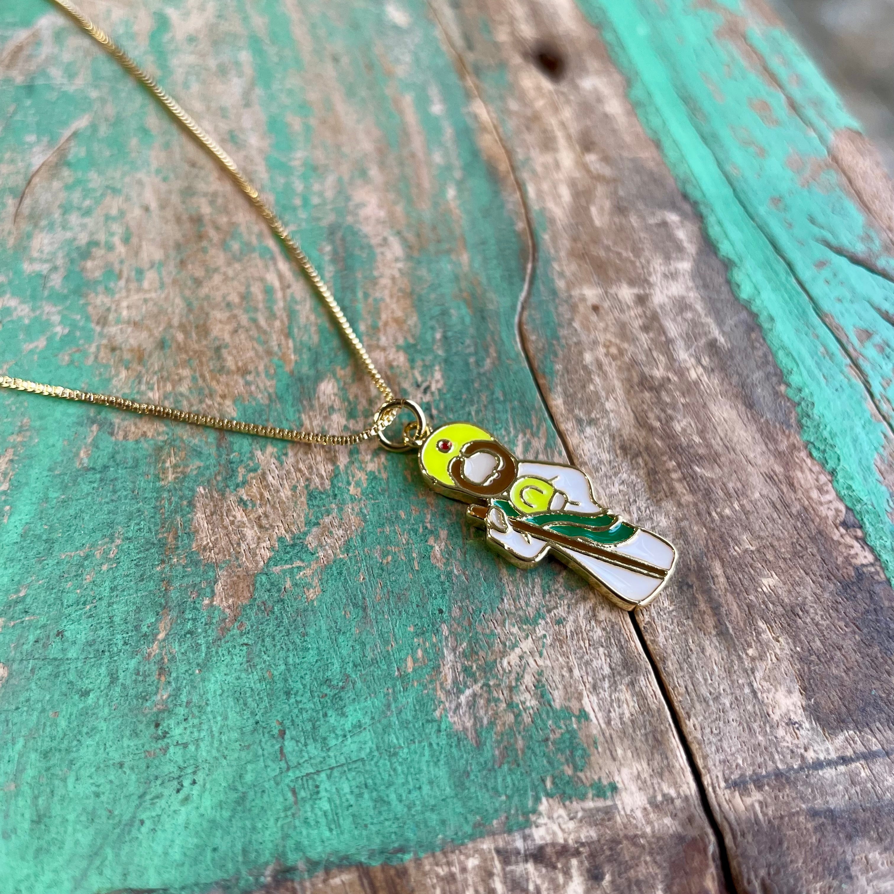 Enamel St Jude Adjustable Necklace