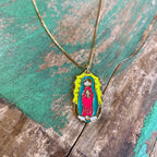 Enamel OLG Adjustable Necklace or Earrings