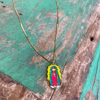 Enamel OLG Adjustable Necklace or Earrings