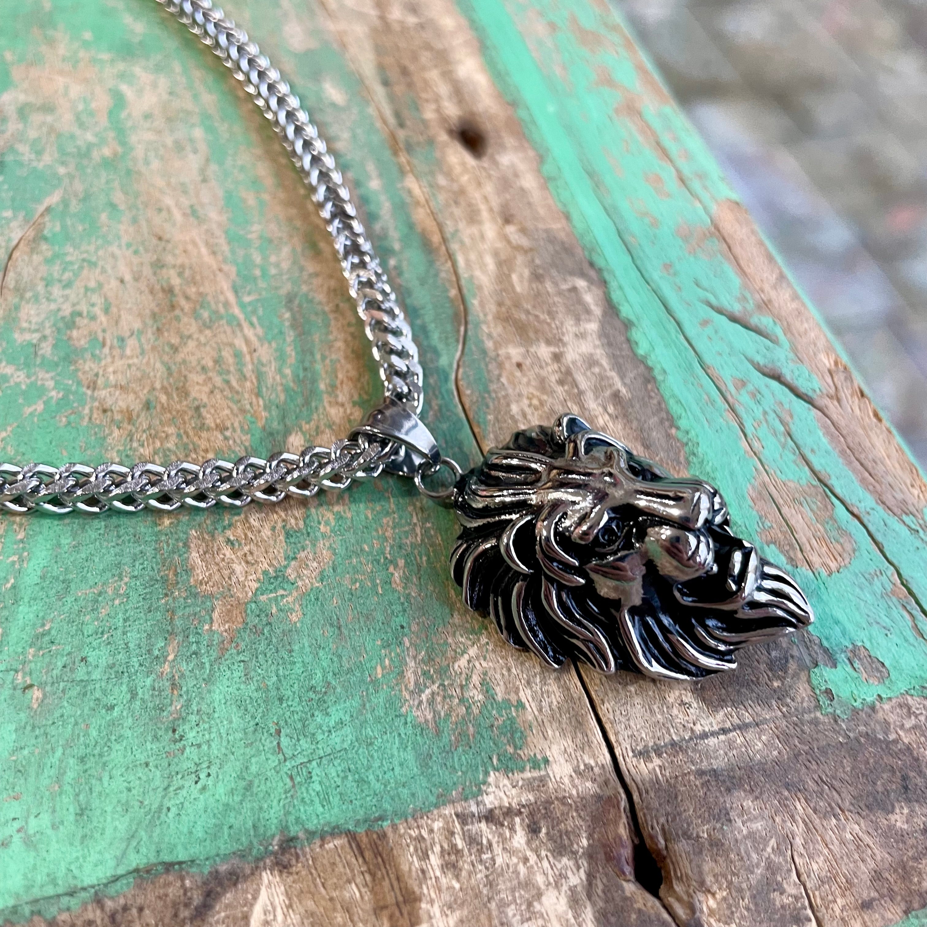 DeLeon Stainless Steel Chain Necklace