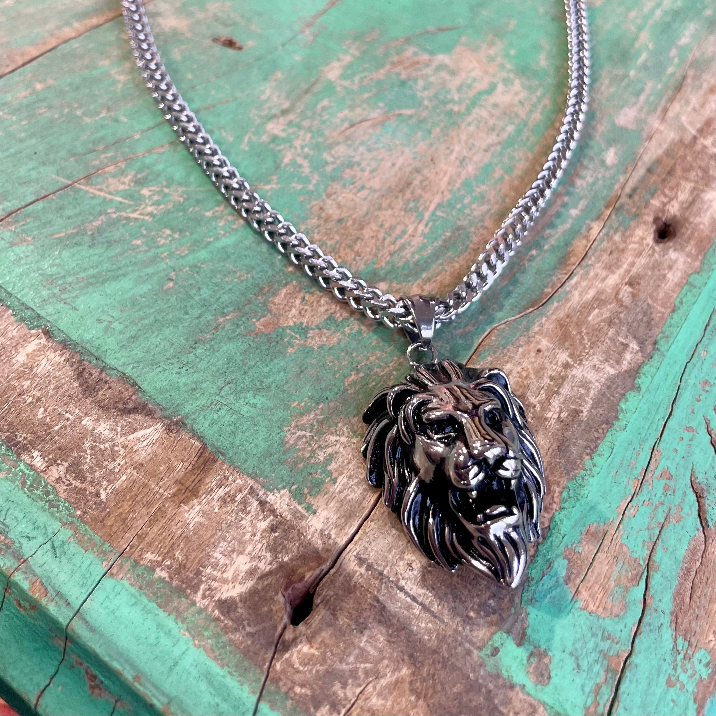 DeLeon Stainless Steel Chain Necklace