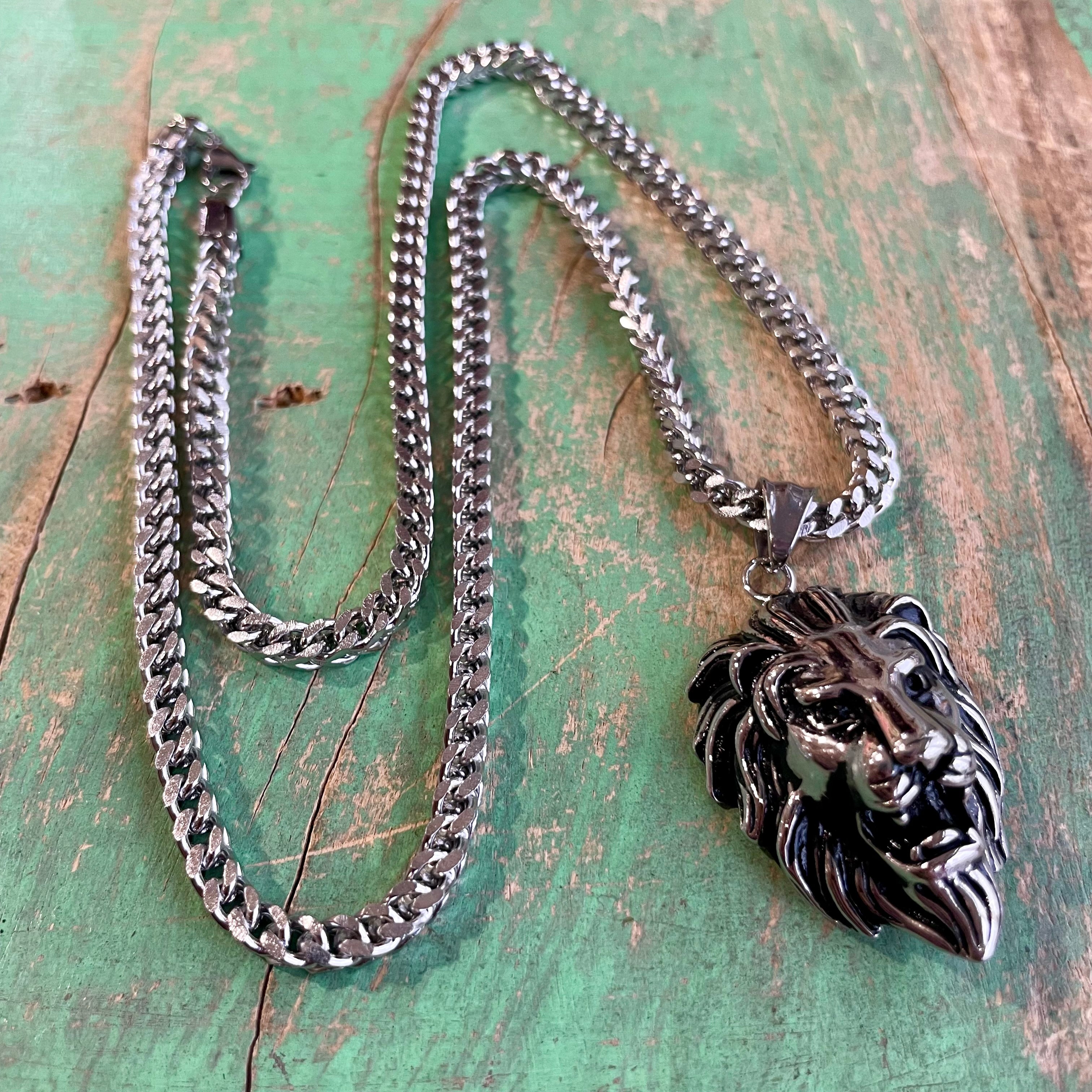 DeLeon Stainless Steel Chain Necklace