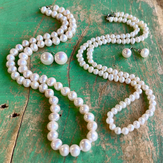 Freshwater Pearl and Sterling Silver Collection