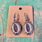 Vintage Glass Pearl Fancy OLG Necklace or Earrings